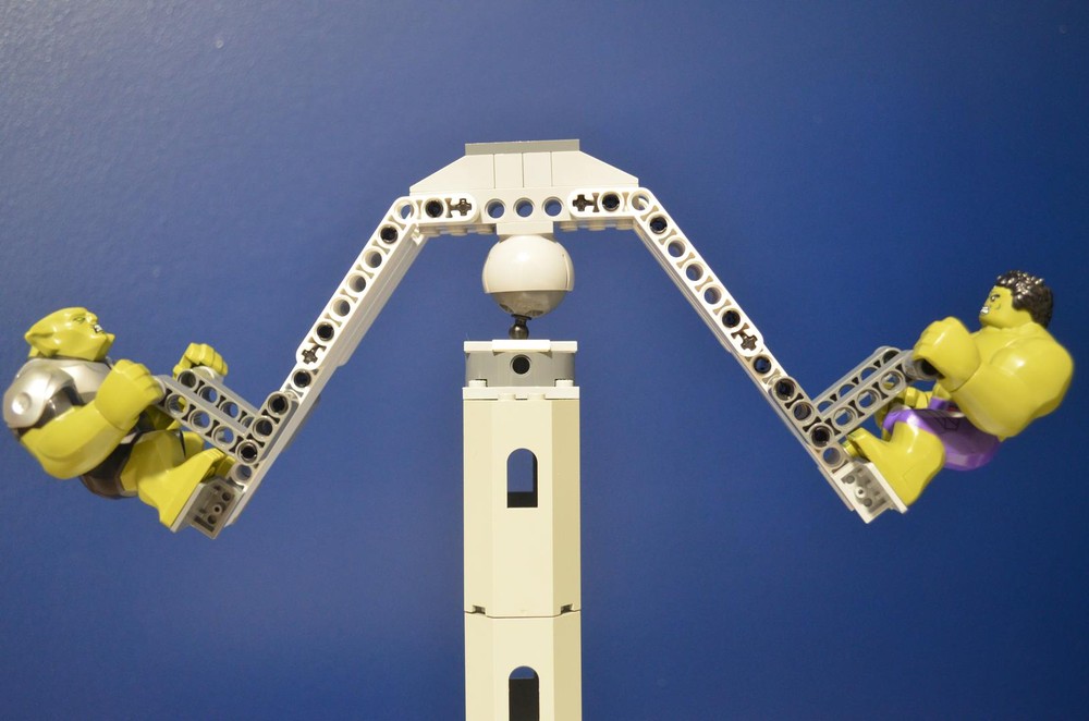 Lego Bigfig ballpoint seesaw (desk toy)