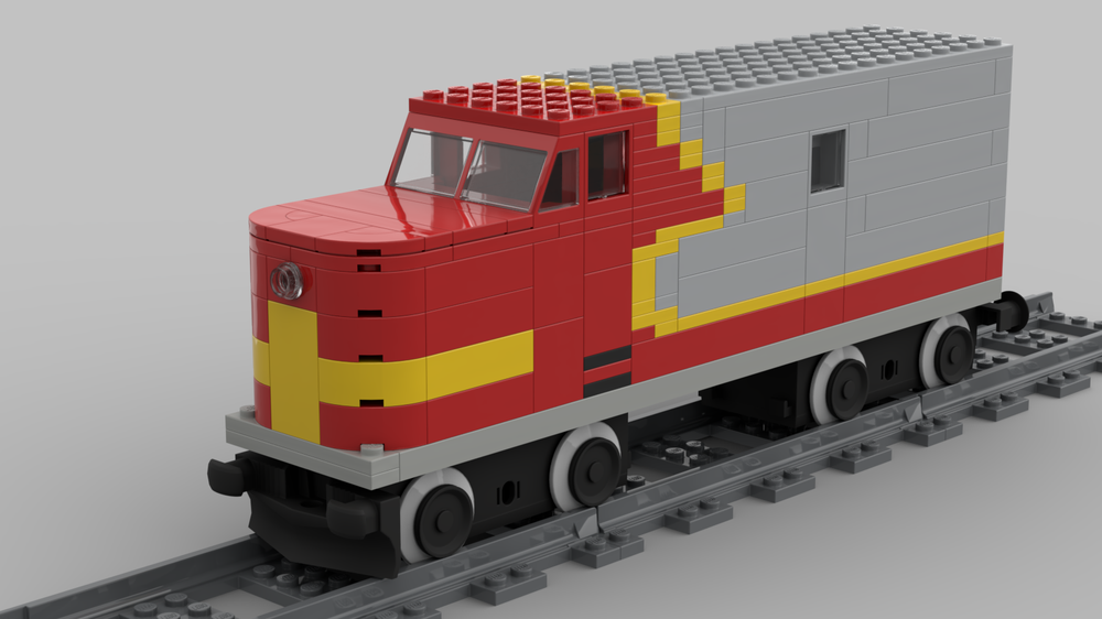 Lego Erie-Built santa fe