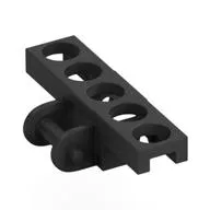 Technic Link Tread with Beveled Edge / Pearl Titanium