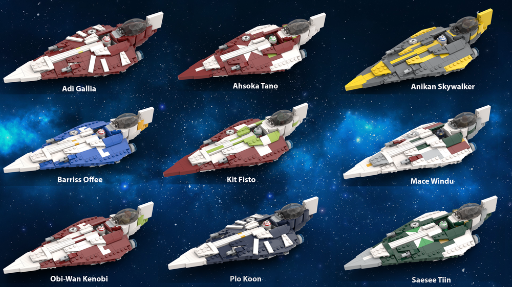 Lego Delta-7 Starfighters Bundle