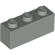 Brick 1 x 3 / Light Gray
