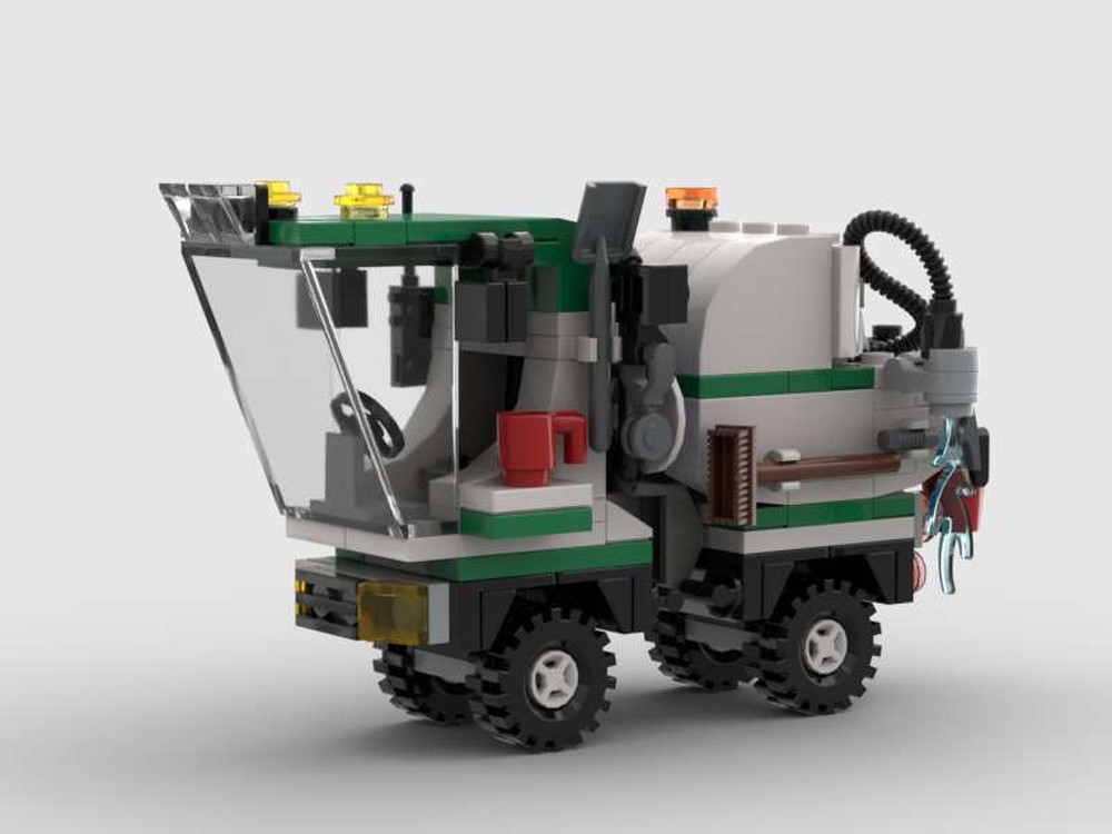 Lego Gully cleaning vehicle / street gutter cleaning vehicle - Sinkkastenreinigungsfahrzeug