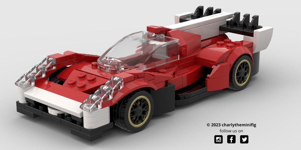 Lego Glickenhaus 007 Hypercar