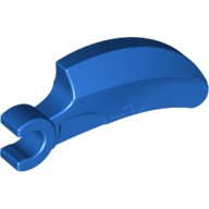 Lego Creature Body Part, Barb Large (Claw, Talon) with Clip / Blue