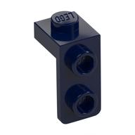 Lego Bracket 1 x 1 - 1 x 2 / Dark Blue
