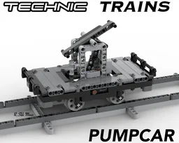 Technic Train: Pump Car / Hand Car