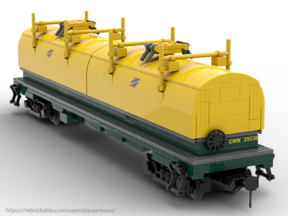 Lego Coil Car CNW Livery