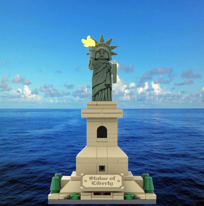 Lego Statue of Liberty Miniset