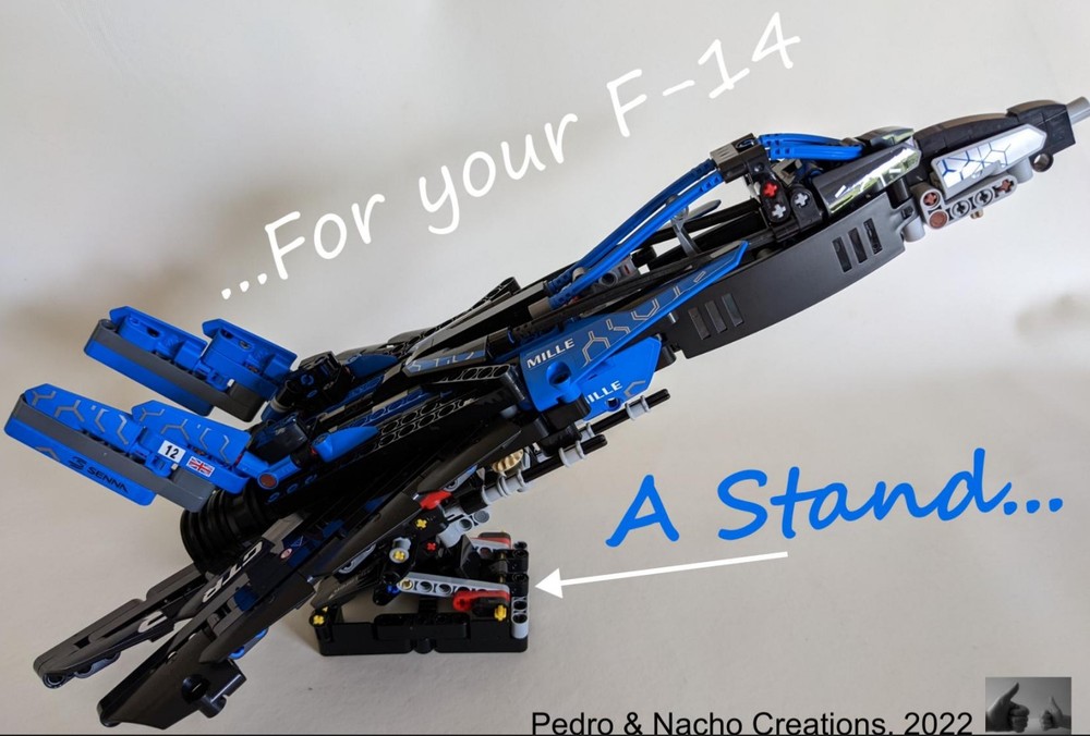 Lego A stand... For your F-14 Tomcat (42123 McLaren Senna GTR)