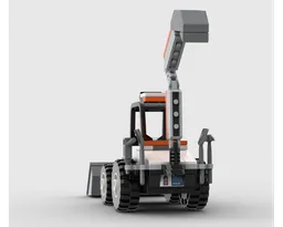 City Space Backhoe Loader (60450 Mod)