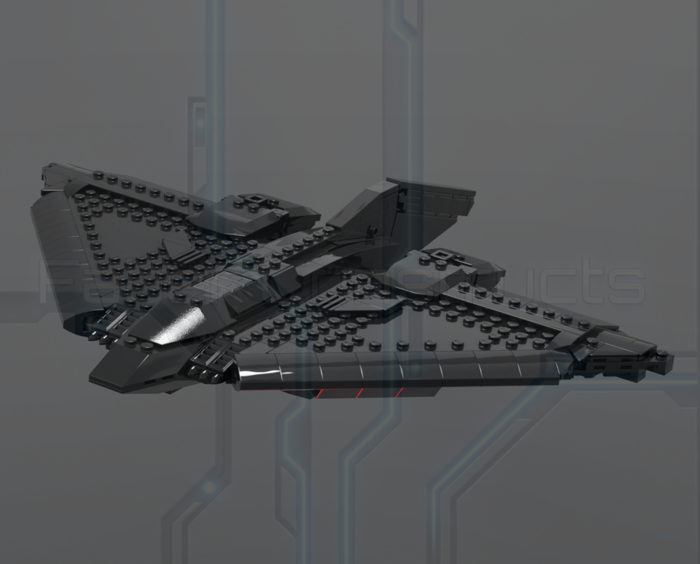 Lego Midi-scale GA-TL1 Longsword Fighter (Halo) [Version 2]