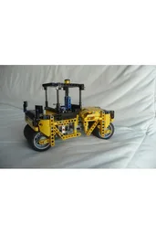Tandem road roller
