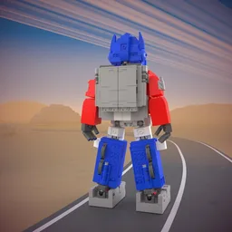 CBB09 Bos Lori G1-inspired Transformable SD Optimus Prime