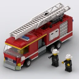 (x) - FIRE TRUCK WITH SCALE