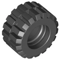 Tyre 21 x 12 with Offset Tread Small Wide