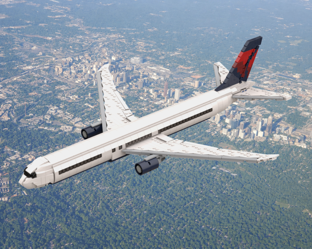 Lego Boeing 767-400ER - Delta Livery (1:100)