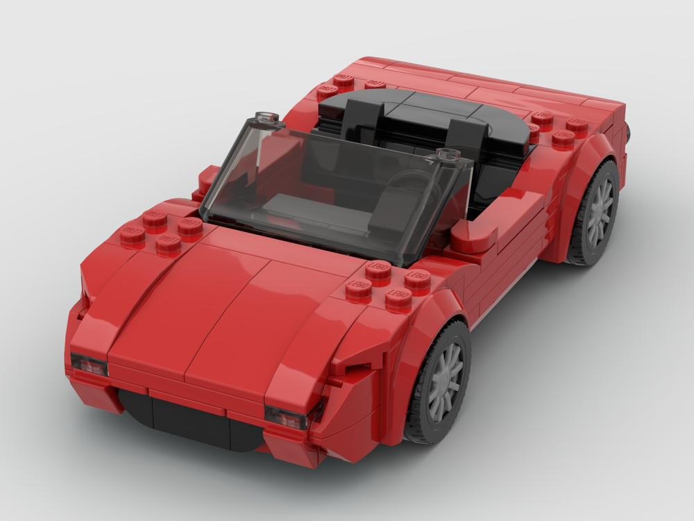 Lego Mazda MX-5 Miata - Eunos Roadster (NA) - Red