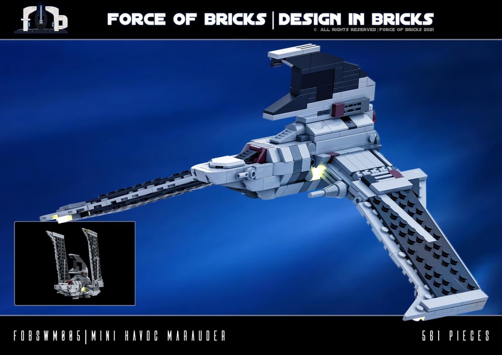 Lego Mini Havoc Marauder (fobswm005) | Force of Bricks