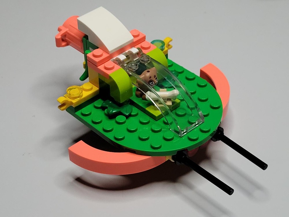 Lego Cute puppy's spaceship (41738 alternate build)