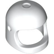 Lego Helmet Classic, New Mold 2019 / White