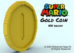 Mario Bros Gold Coin