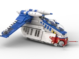 LAAT Muunilist 10 republic attack gunship CHEAPER VERSION
