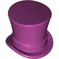 Tall Top Hat [Plain] / Magenta
