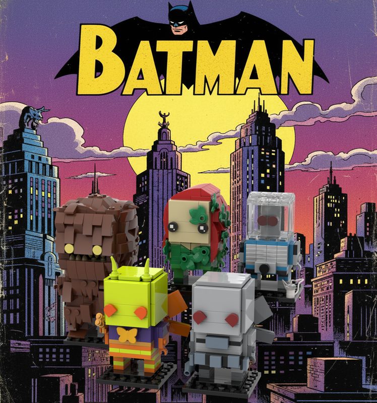 Lego Dark Knight's villains 1956-1969_Silver Age