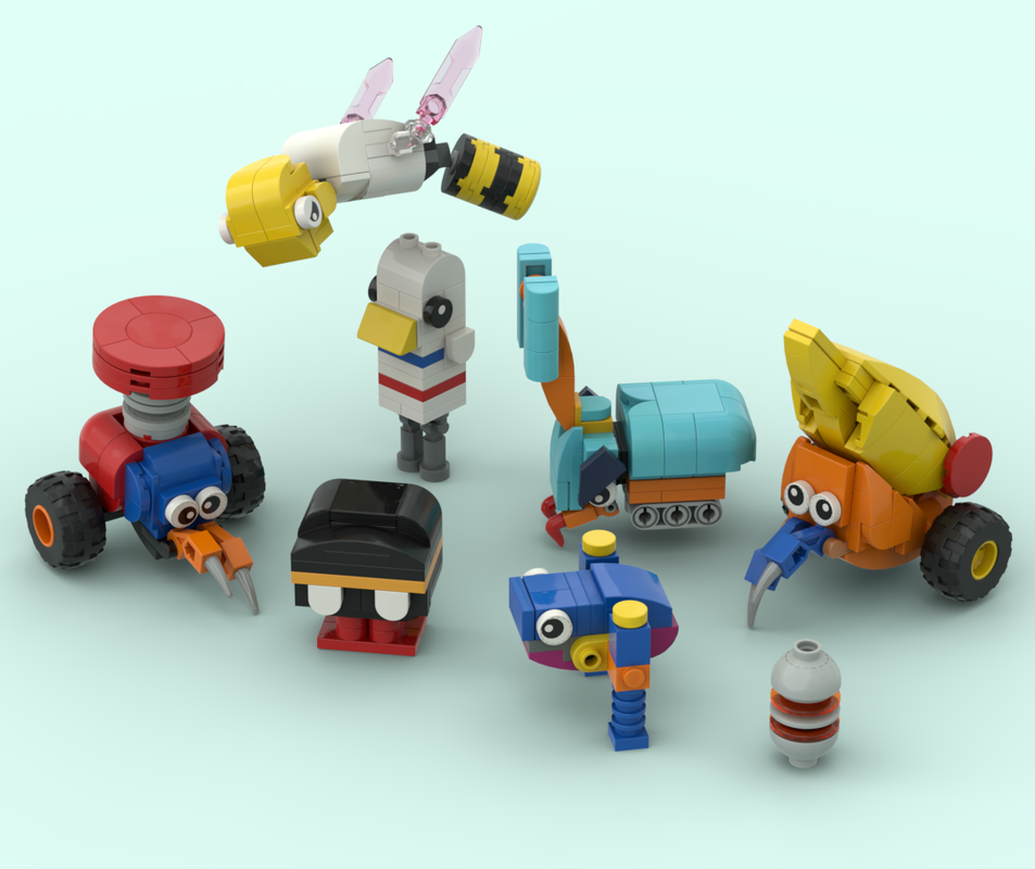Lego Sonic Chaos Badniks