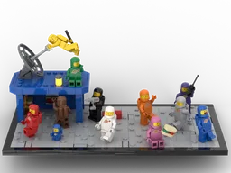 Classic Spaceman Display