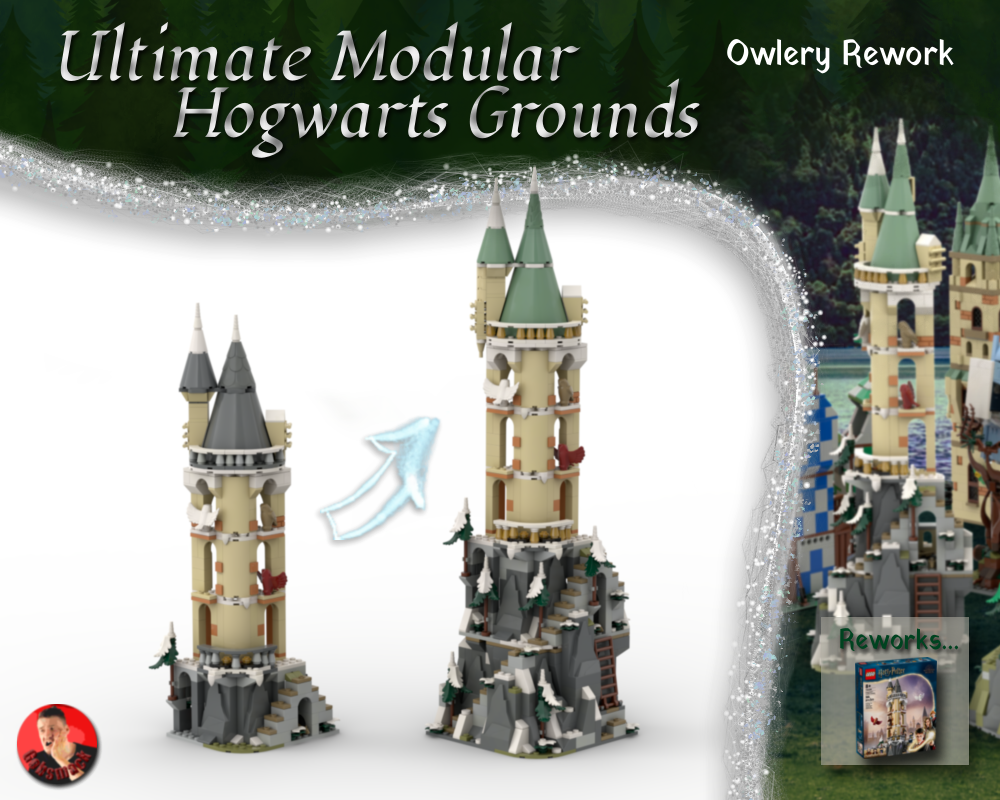 Lego HP Modular - Owlery Rework