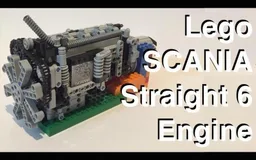 Scania Straight 6 Engine