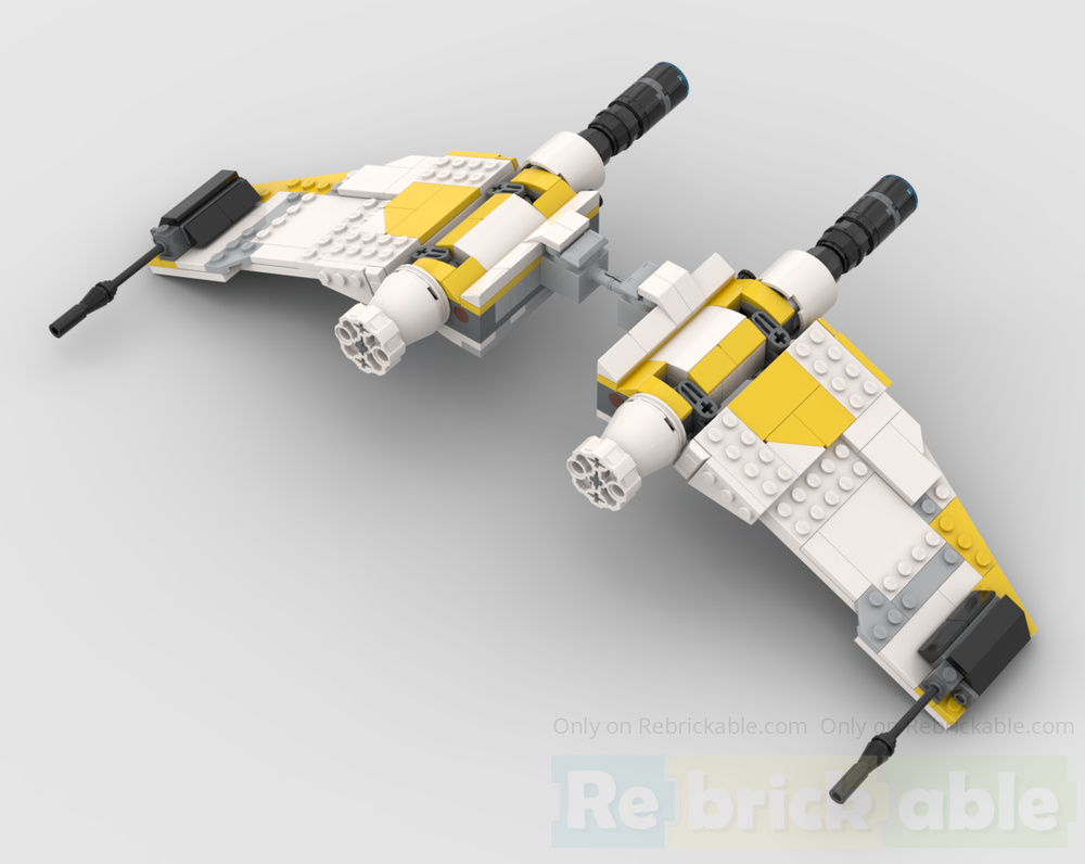 Lego Modular V-19 Torrent Wings