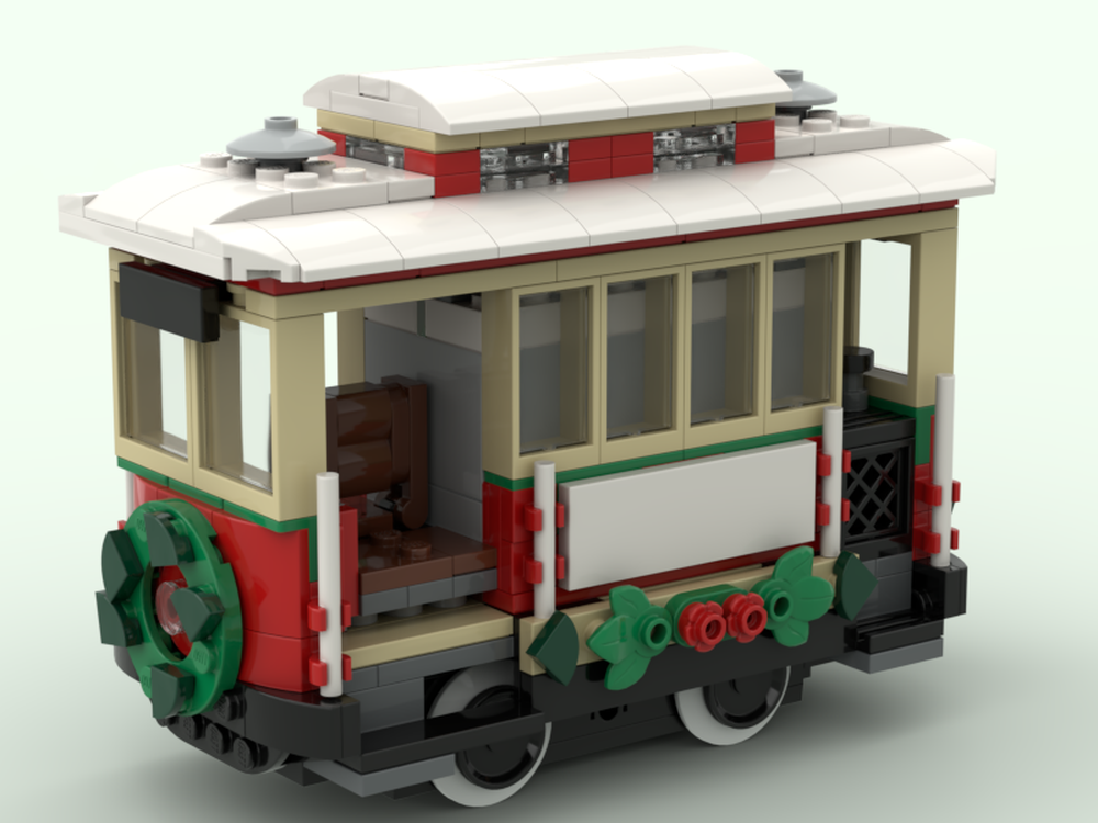Lego Mini Holiday Main Street Tram (motorized and illuminated)
