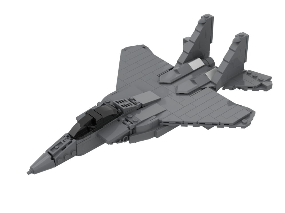 Lego F-15EX Eagle II Microfig Scale