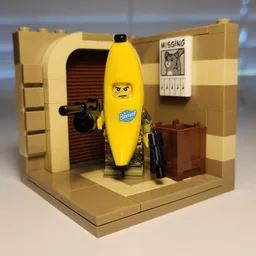 Trooper Minifigure Stand