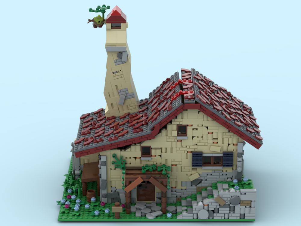 Lego Link's House - The Legend Of Zelda Breath Of The Wild