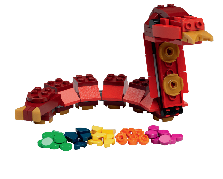 Lego Lunar New Year Snake