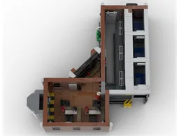 Arkham Asylum Lower Floor - Compatible with Set 76300