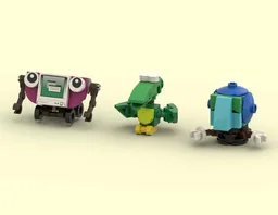 Pterri, Globey, Magic Screen - Pee Wee's Playhouse