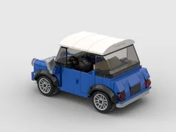 Mini Blue Mini Cooper