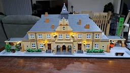 Neoclassical Train Station