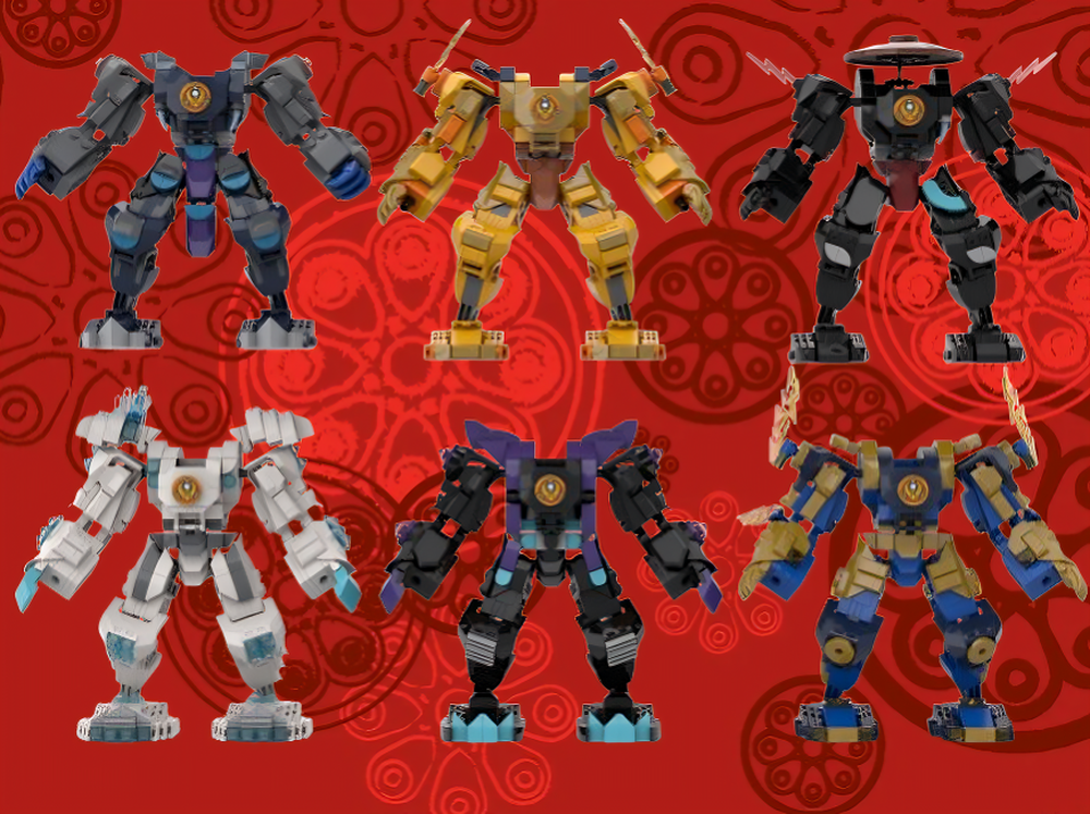Lego Ninjago Elemental Mechs Bundle