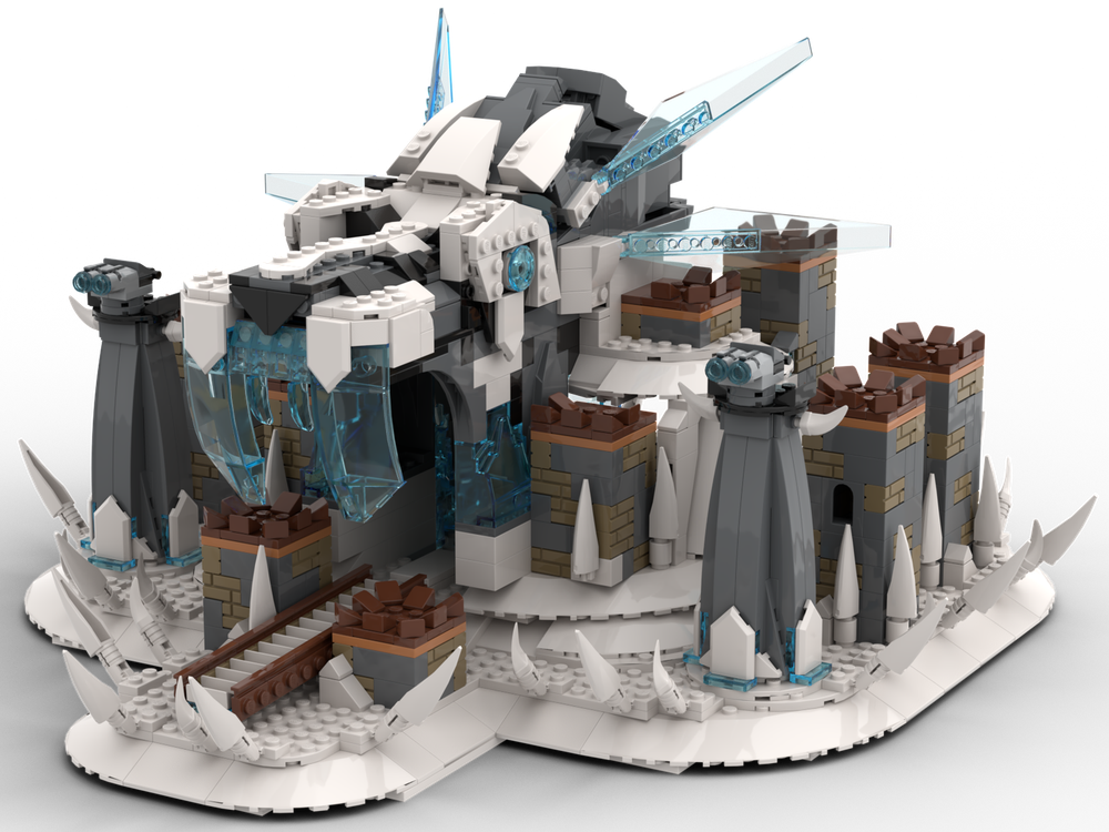Lego Sir Fangar's Ice Fortress Rebuild
