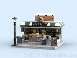 City bread and coffee corner shop