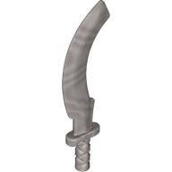 Lego Weapon Sword / Khopesh / Flat Silver