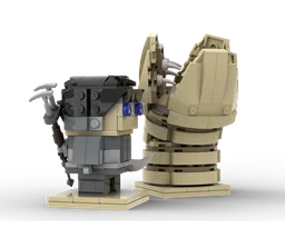 Muad'dib & Shai-Hulud Dune Brickheadz