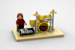 The Beatles: Ringo Starr Rooftop's Drumset