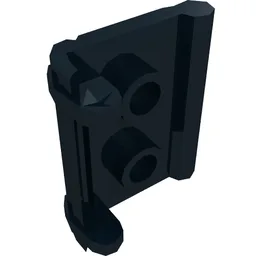 Book Binding with Two Studs / Black
