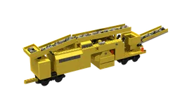 Bettungsreinigungsmachine Kehrwagen
